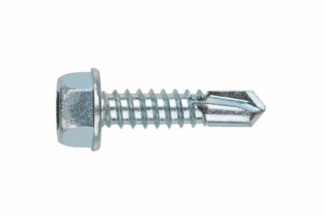 Boite de 250 Vis autoperceuse INDEX tête hexagonale Filetage M5.5 L 75 mm-ABE5575