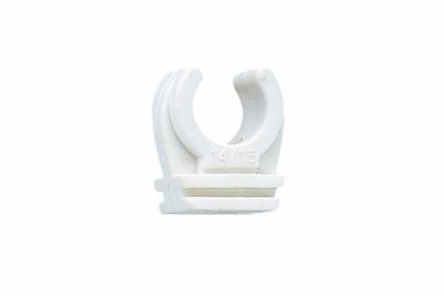 BOITE INDEX DE 100-CLIP NYLON SIMPLE AVEC INSERT EN LAITON M6 FILETAGE M6 Ø MM L MM -ABIN016