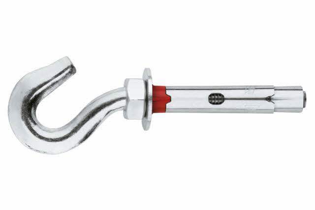 BOITE INDEX DE 50-CHEVILLE ANTI-ROTATION CROCHET FORGÉ FILETAGE M10 Ø 12 MM L 70 MM-ACHGFO12C