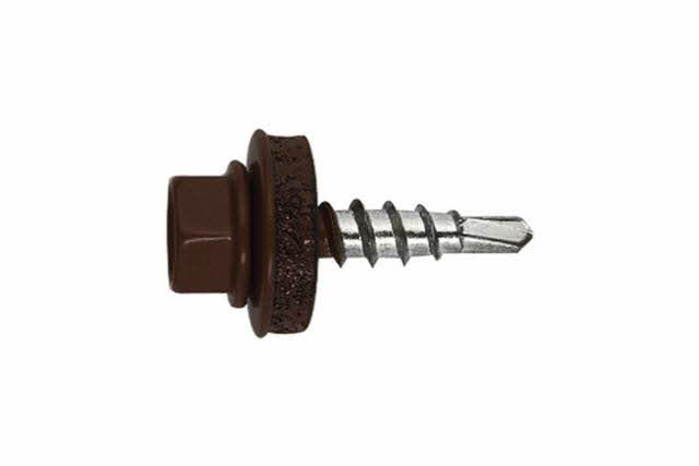 BOITE INDEX DE 250-VIS AUTOPERCEUSE ACIER-BOIS LAQUÉE MARRON FILETAGE M4.8 Ø MM L 28 MM -AFMD144828