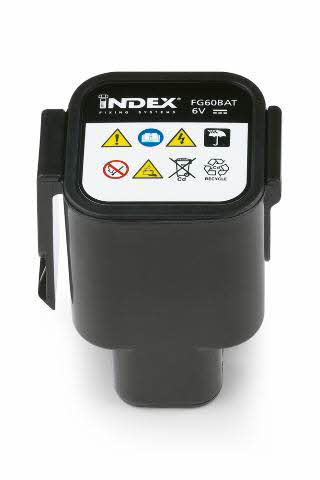 Boite de 1-Batterie pour pistolet FP60GUN Filetage M Diam. mm L mm INDEX-FG60BAT