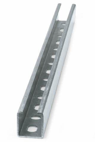 Boite de 10-Rails perforés galvanisé Filetage M Diam. mm L 2000 mm INDEX-GPG283018