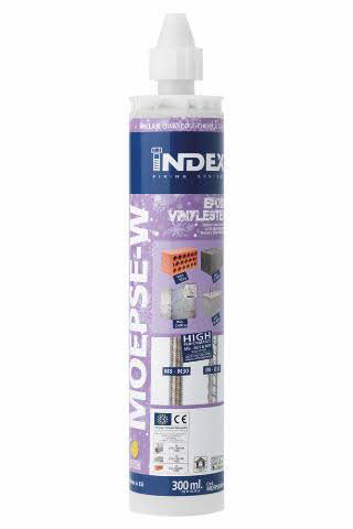 Boite de 12 Cartouche INDEX scellement chimique epoxy -MOEPSEW410