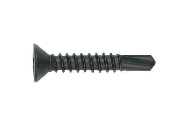 BOITE INDEX DE 500-VIS AUTOPERCEUSE NOIR, TÊTE FRAISÉE, EMPREINTE PH FILETAGE M4 Ø MM L 25 MM -NBP4825