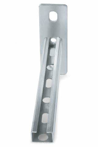 Boite de 10-Supports perforés zingué Filetage M Diam. mm L 600 mm INDEX-SPZ384060