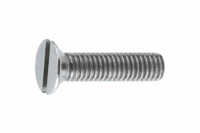 BOITE INDEX DE 250-VIS METRIQUE ZINGUÉE À TÊTE FRAISÉE RAINURÉE FILETAGE M6 Ø MM L 20 MM -T9630620Z