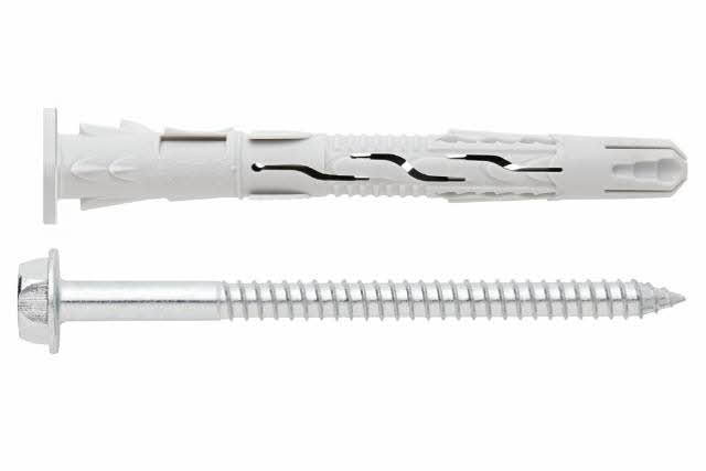 BOITE INDEX DE 50-CHEVILLE NYLON À HAUT RENDEMENT FILETAGE M10 Ø 10 MM L 80 MM -TFUXE10080