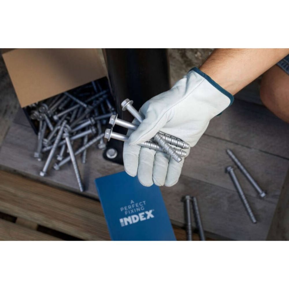 BOITE DE 25 TÊTES HEXAGONALES RECOUVREMENT INDEX - TFE08080