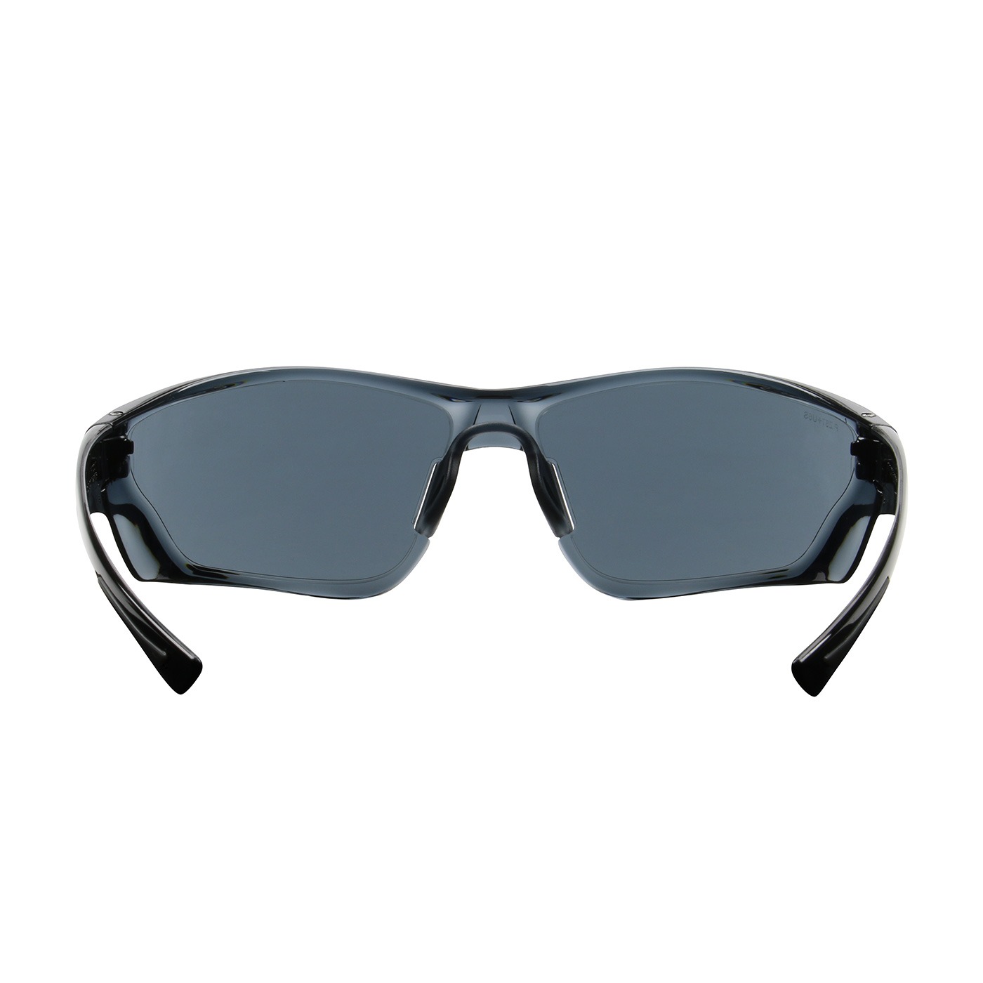 Lot de 12 Lunettes sans monture verres fumés anti-rayures/buée Recon noir - Bouton Optical - 250-32-0021-EN