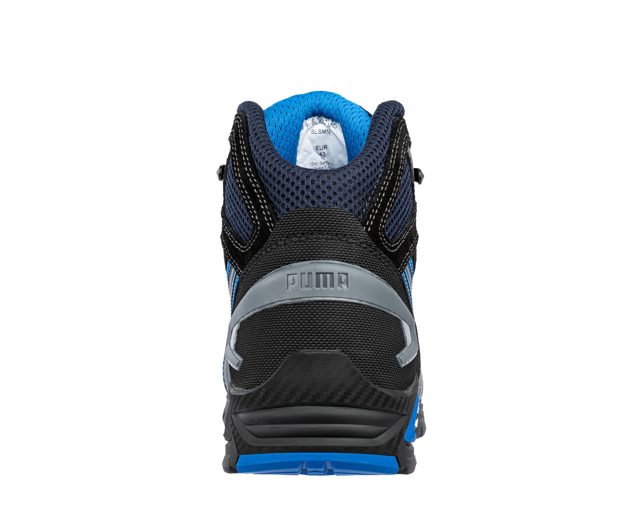 Chaussures de sécurité mi-hautes S3L RIO noir/bleu - PUMA SAFETY - 632250