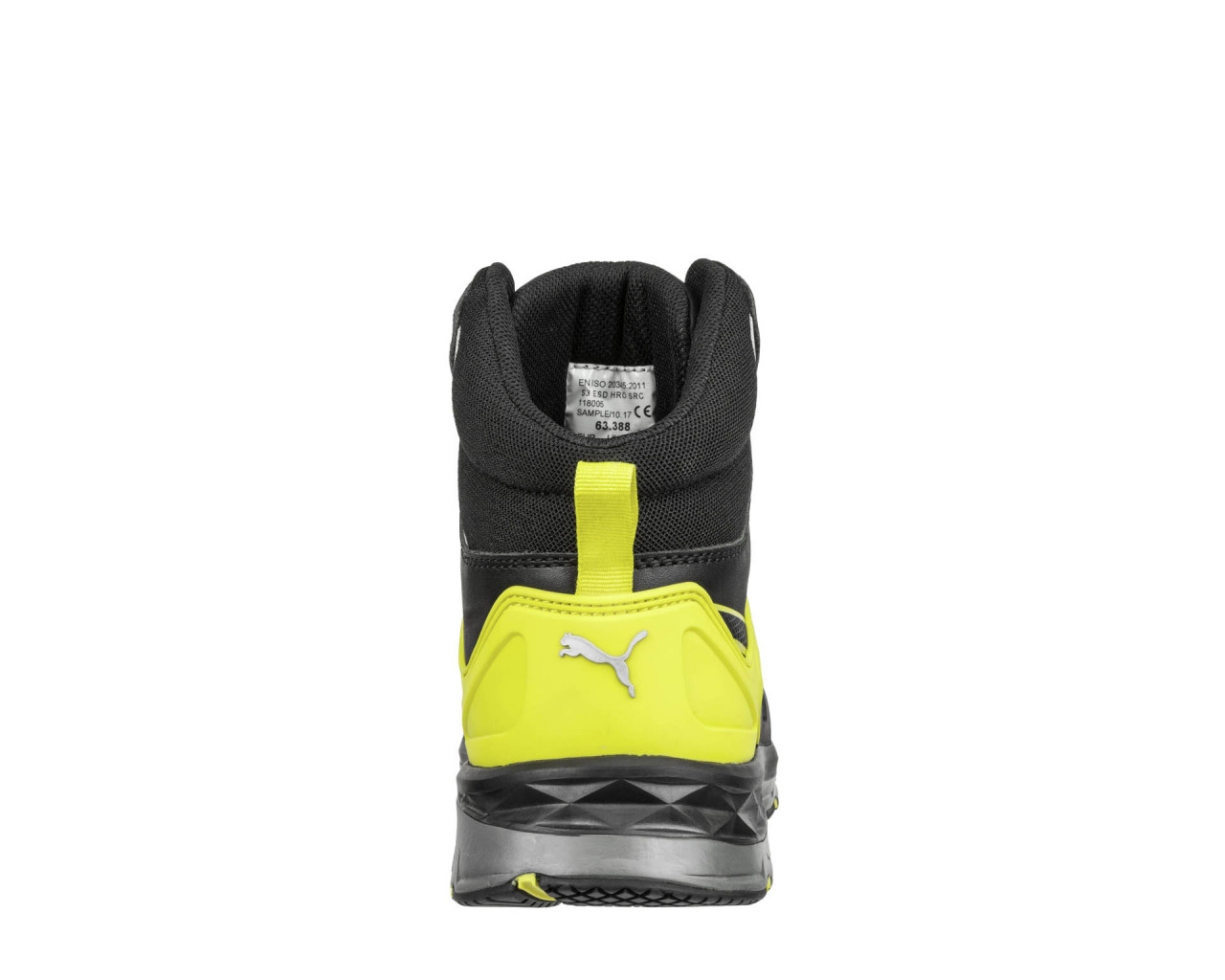 Chaussures de sécurité mi-hautes S3S ESD VELOCITY 2.0 noir/jaune - PUMA SAFETY - 633880