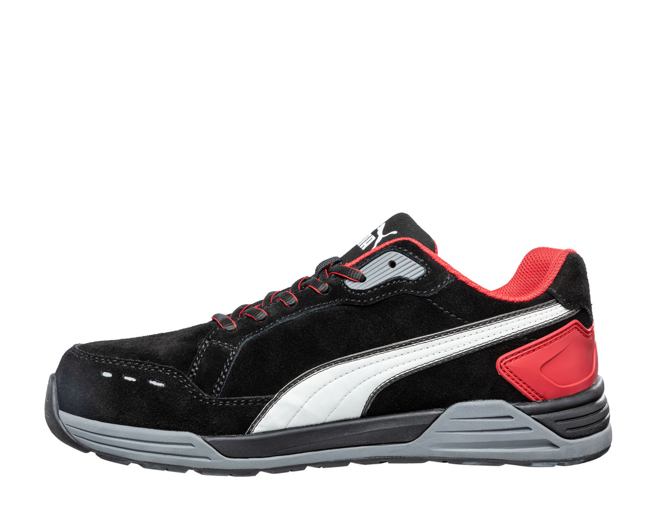Chaussures de sécurité basses S3 ESD AIRTWIST noir/rouge - PUMA SAFETY - 644630