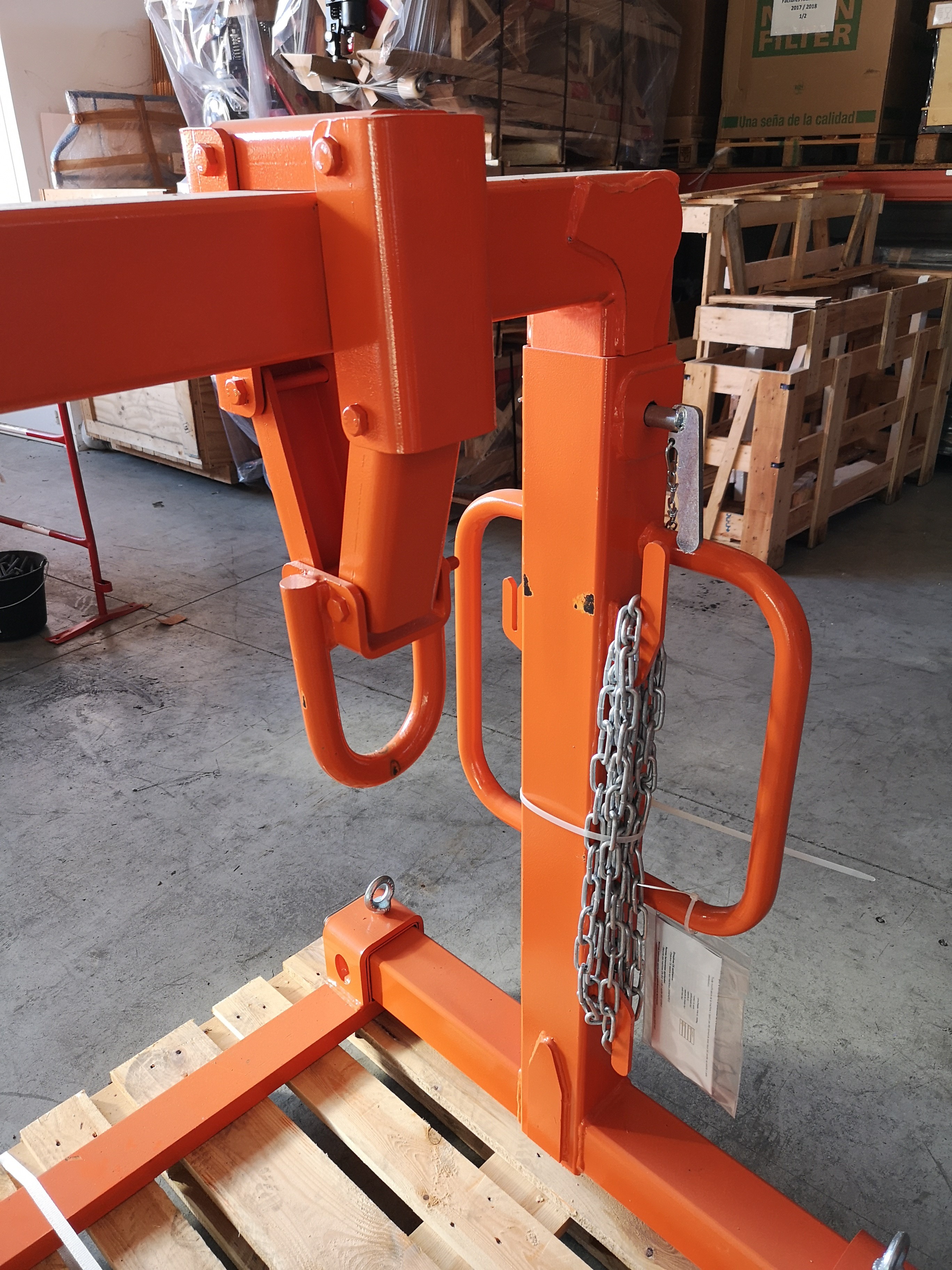 Lève-palette 1000 kg - EICHINGER écartement et hauteur réglable - 10562