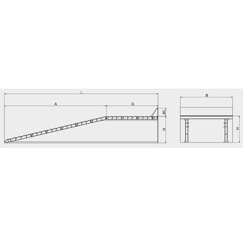 Cales de hauteur 190x510x1514 mm - 12000kg - METALMEC - MM565S05119