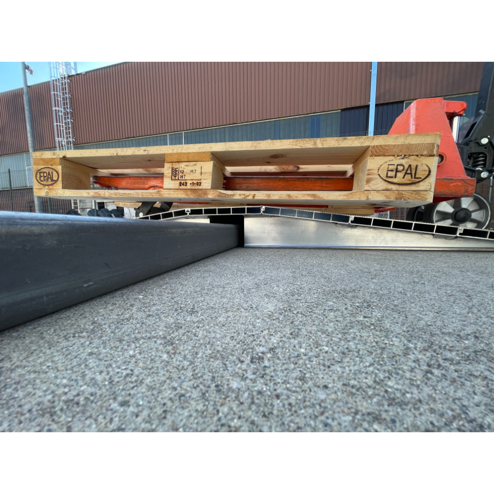 Rampe d'accès type pont 105x950x1450 mm - 1000kg - METALMEC - MM551S09514