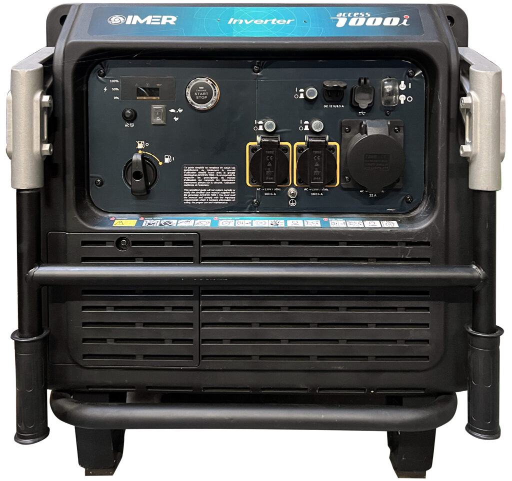 Groupe électrogène insonorisé inverter 8,75 kVA essence IMER ACCESS 7000i - 200100008
