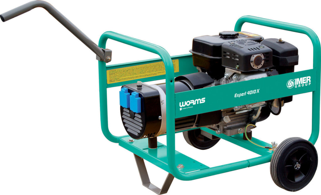 Groupe électrogène EXPERT 4010X 3,3kW essence mono WORMS IMER