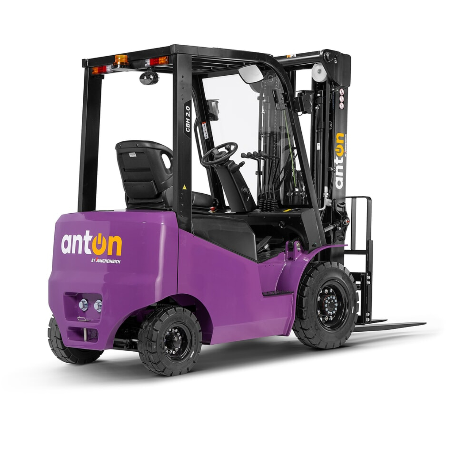 Chariot élévateur électrique CBH 2.0 hauteur levée max 4800 mm cabine intempéries ECO  JUNGHEINRICH - 52536535