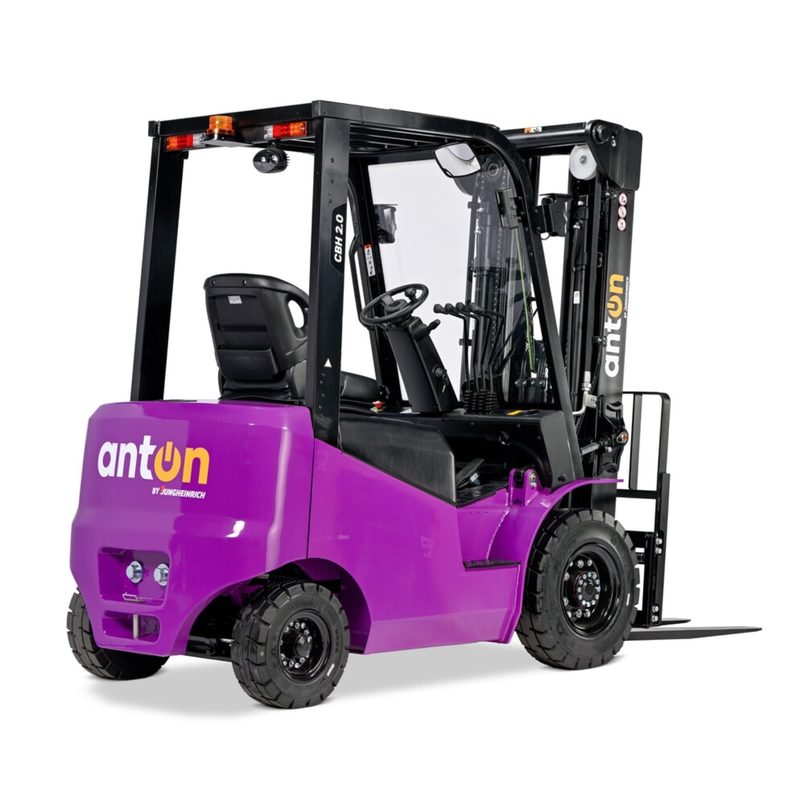 Chariot élévateur électrique CBH 2.0 hauteur levée max 4800 mm cabine intempéries ECO  JUNGHEINRICH - 52536535