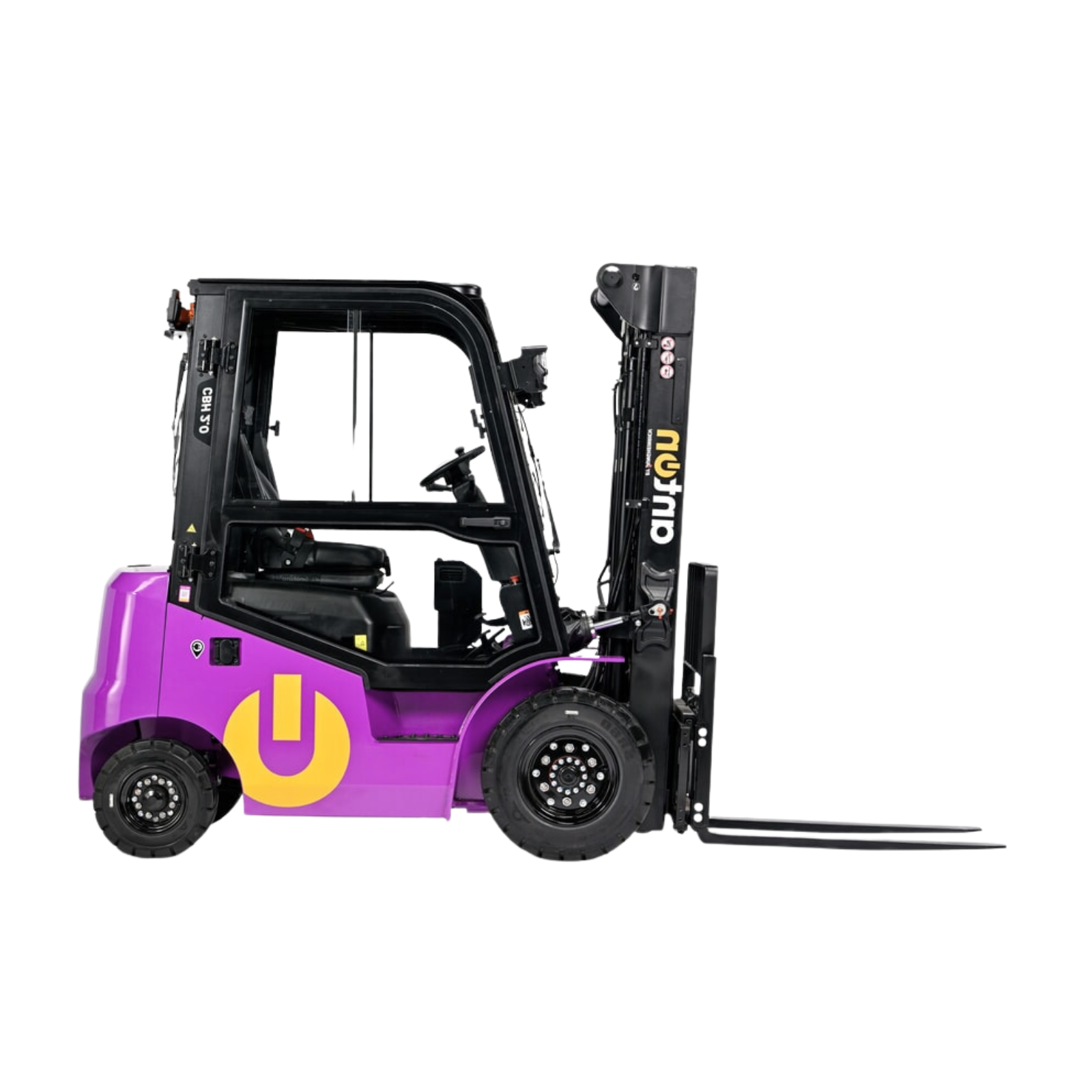 Chariot élévateur électrique CBH 2.0 hauteur levée max 4800 mm cabine intempéries Confort JUNGHEINRICH - 52536537
