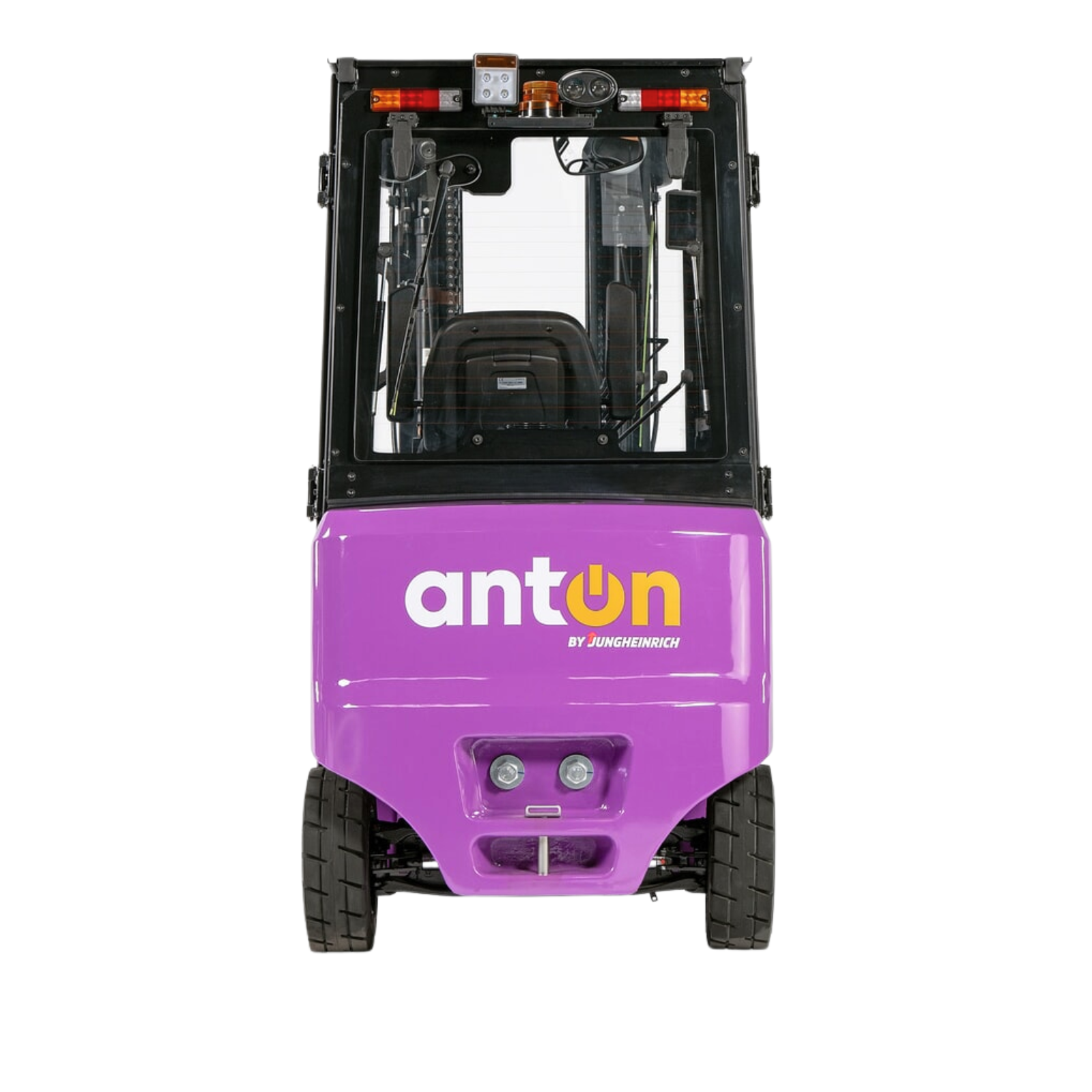 Chariot élévateur électrique CBH 2.0 hauteur levée max 4800 mm cabine intempéries Confort JUNGHEINRICH - 52536537