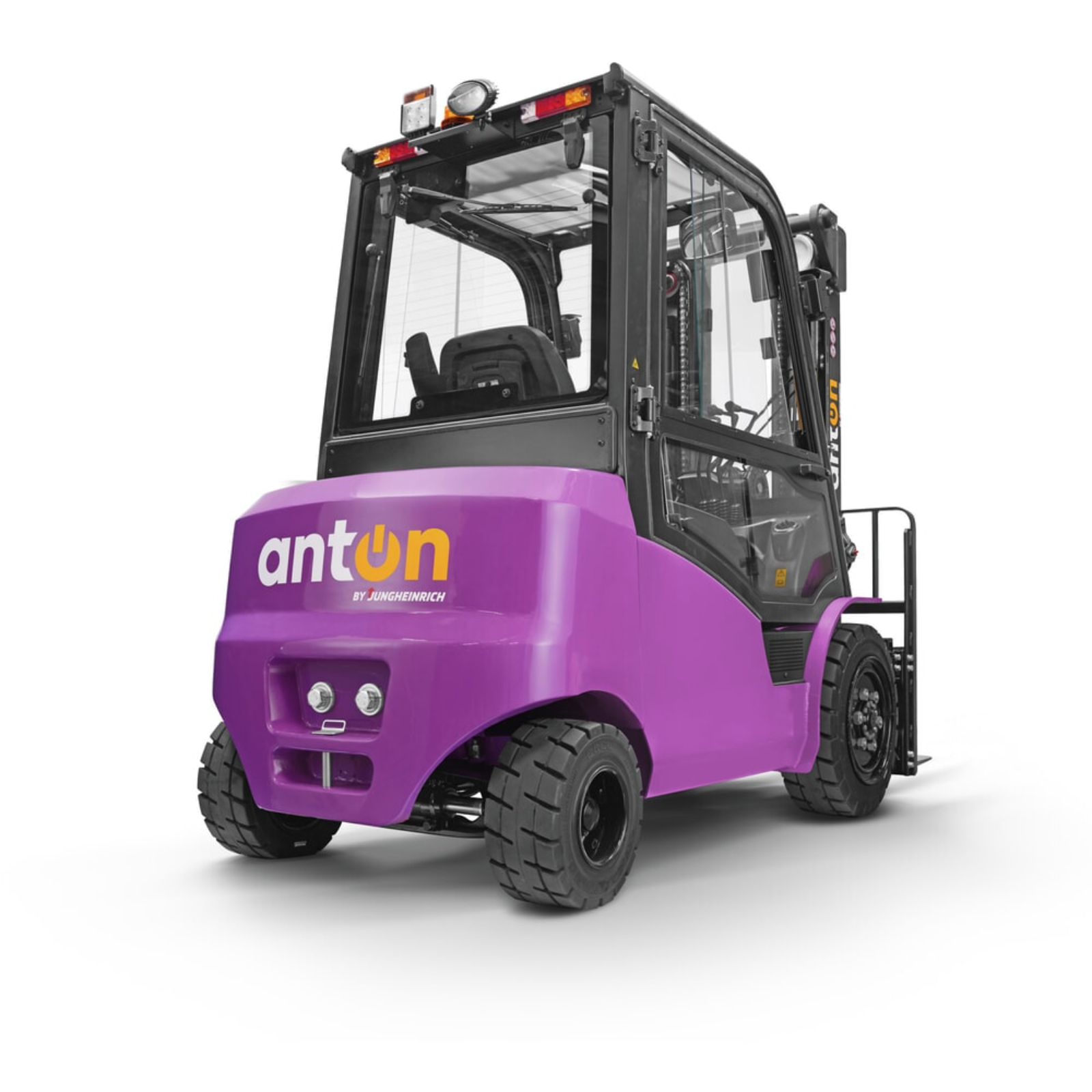 Chariot élévateur électrique CBH 3.0 hauteur levée max 4800 mm cabine intempéries Confort JUNGHEINRICH - 52536547
