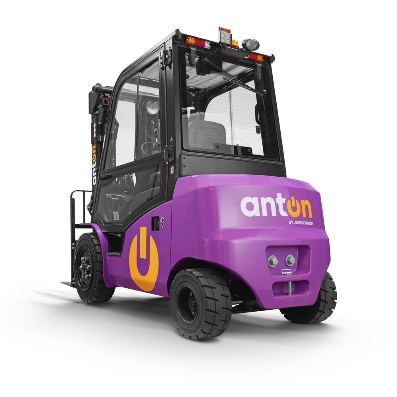 Chariot élévateur électrique CBH 3.0 hauteur levée max 4800 mm cabine intempéries Confort JUNGHEINRICH - 52536547