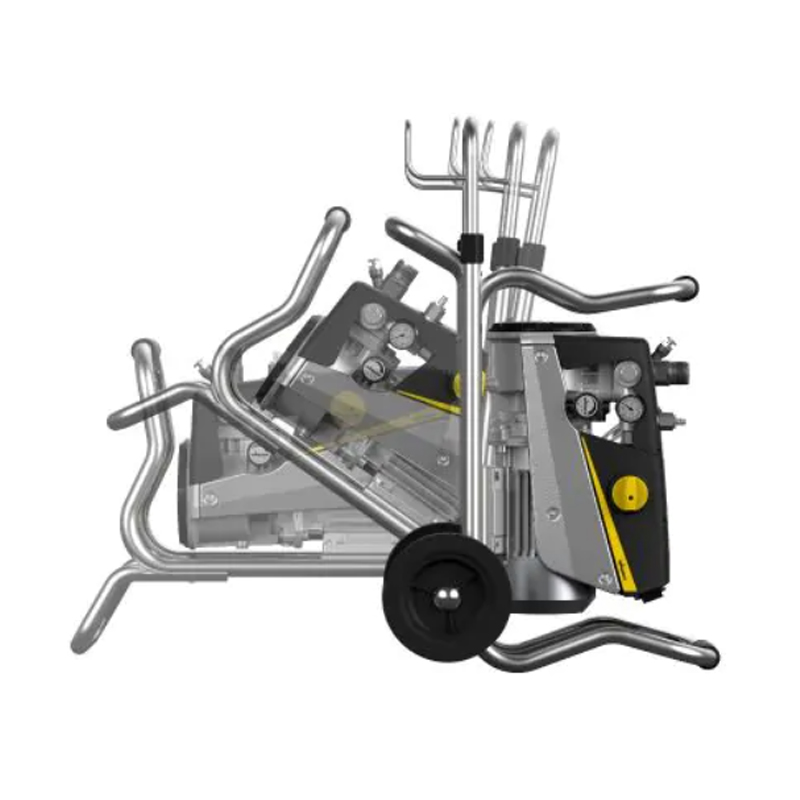 Pompe à membrane SuperFinish 23 Plus TempSpray chariot complète - WAGNER - 2341496