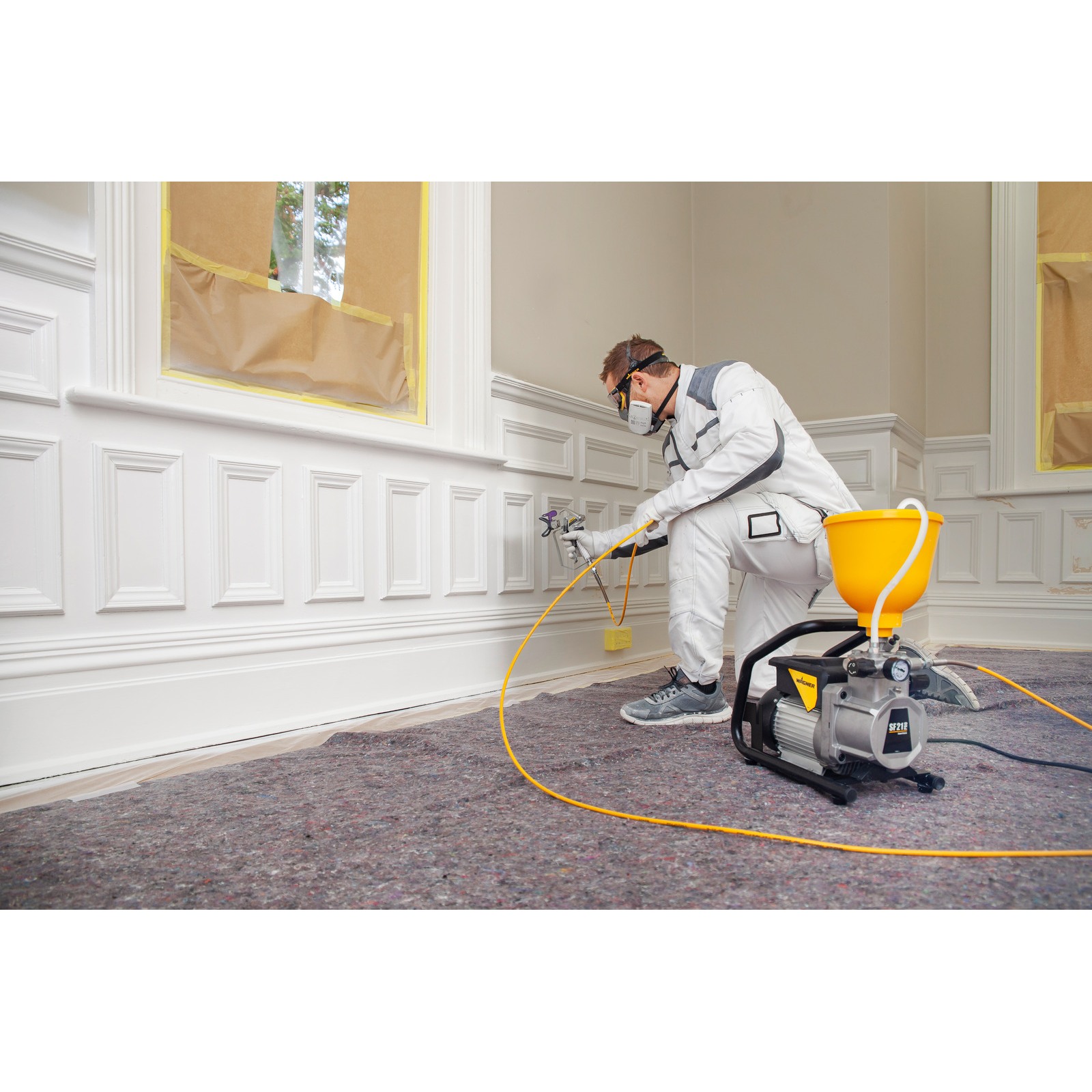 Pompe à membrane SuperFinish 21 Pro Laque - WAGNER - 2437312