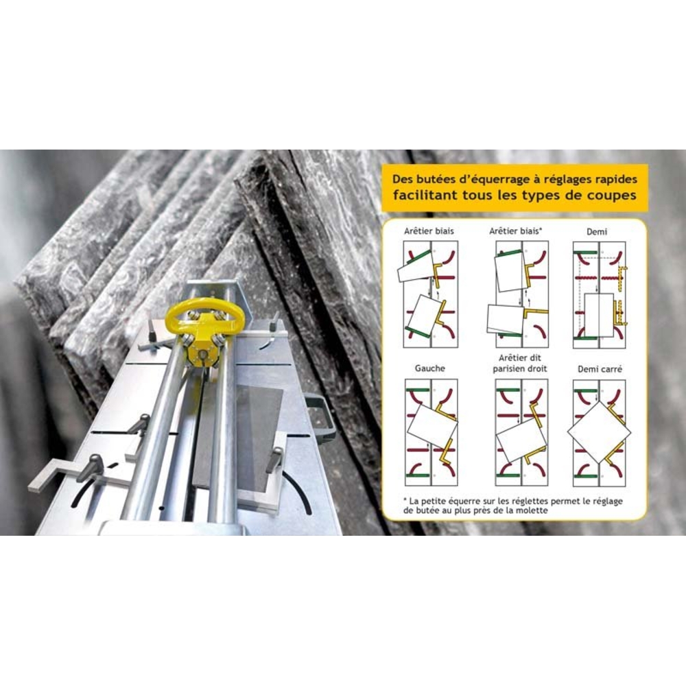 COUPE-ARDOISES MANUEL JUSQU'À 6 MM LONGUEUR MAXI 600 MM - JOUANEL INDUSTRIE - CA600