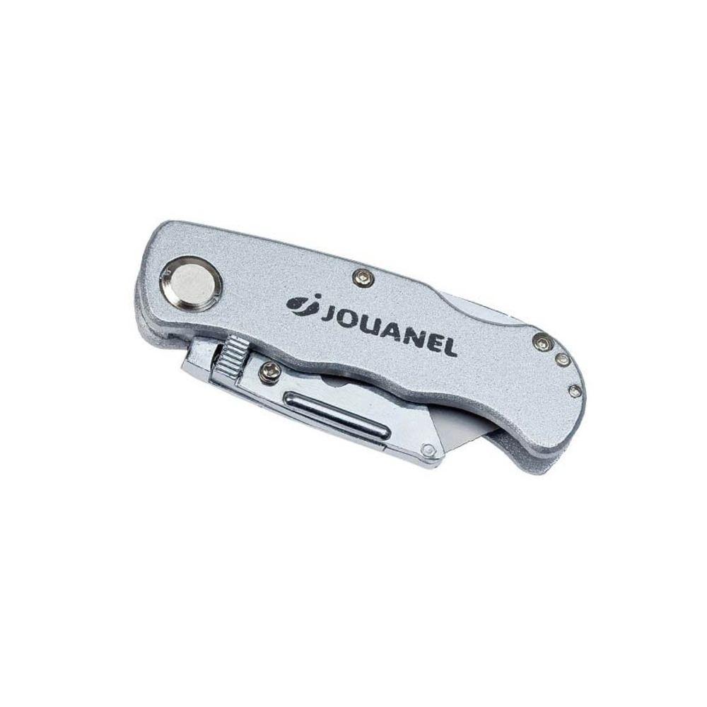 COUTEAU REPLIABLE POUR LAMES TRAPÉZOÏDALE ET À CROCHET (AVEC 6 LAMES TRAPÉZ) - JOUANEL INDUSTRIE - COUT-R