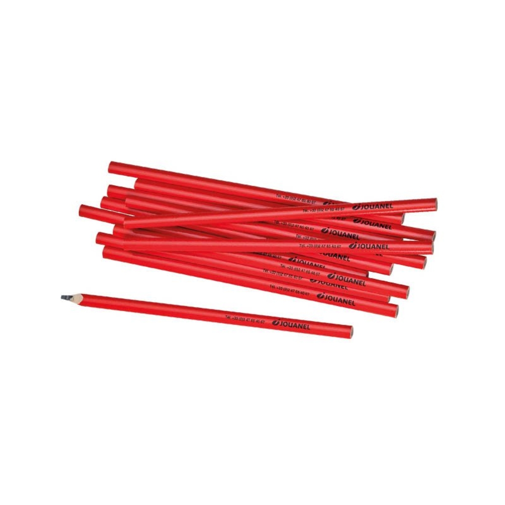 CRAYONS DE CHARPENTIER (LOT DE 12) - JOUANEL INDUSTRIE - CRAC