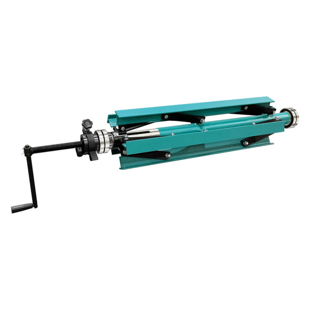 DÉVIDOIR DOUBLE SUPERPOSÉ L1000 MM -1200 KG AVEC FREIN ET FONCTION REMBOBINAGE - JOUANEL INDUSTRIE - DVS1000D