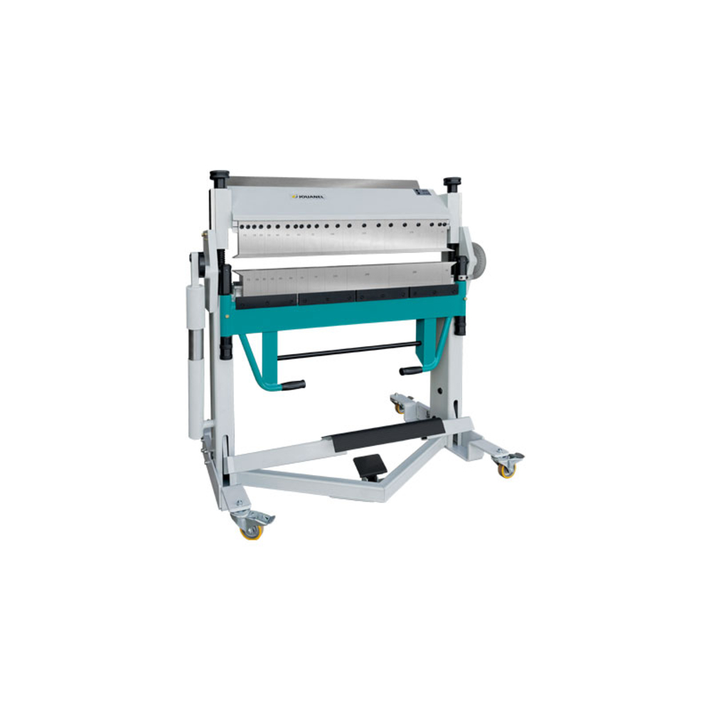PLIEUSE À SEGMENTS PINCE/TABLE/TABLIER 1 M X 2 MM SERRAGE PAR PÉDALE - JOUANEL INDUSTRIE - HS23