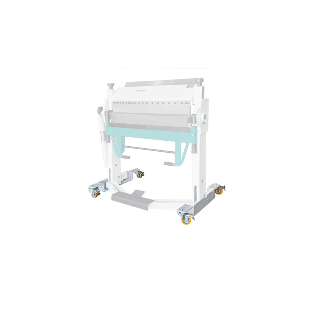 KIT DE DÉPLACEMENT AVEC ROULETTES POUR PLIEUSES À SEGMENTS MODÈLES HS - JOUANEL INDUSTRIE - HS-ROULETTES