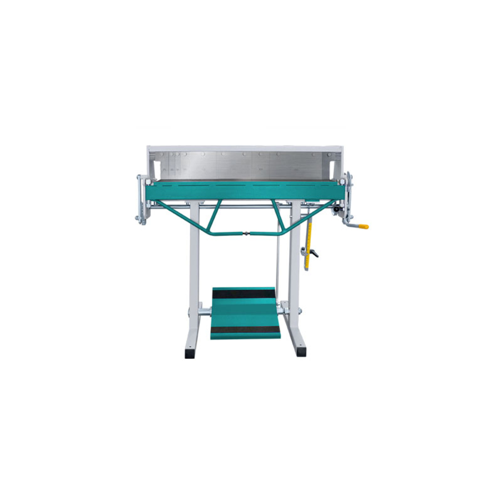 PLIEUSE MANUELLE 1 M À SEGMENTS ZINC 1,5 MM ACIER 1,2 MM BUTÉE ANGULAIRE - JOUANEL INDUSTRIE - PCX1020T