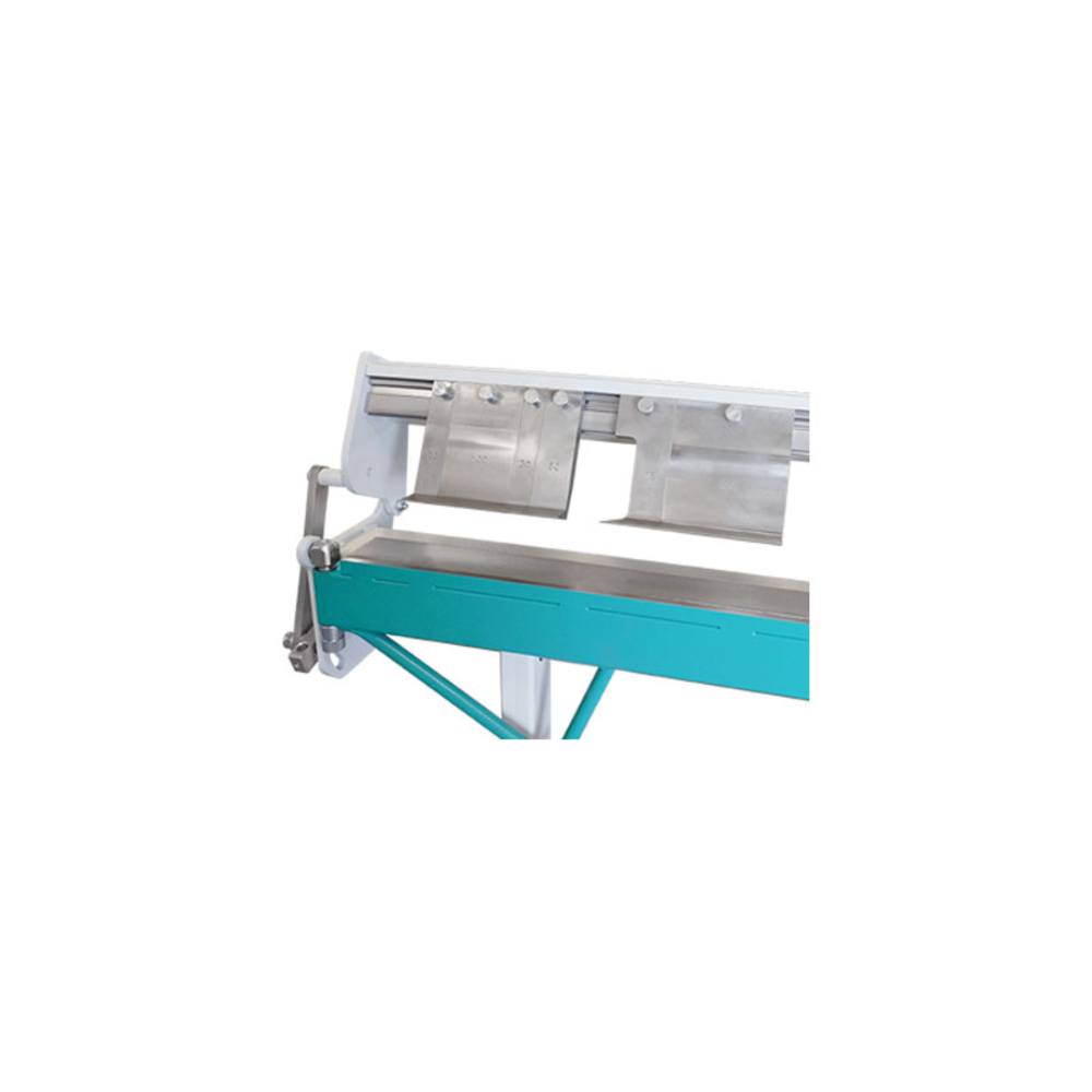 PLIEUSE MANUELLE 1 M À SEGMENTS ZINC 1,5 MM ACIER 1,2 MM BUTÉE ANGULAIRE - JOUANEL INDUSTRIE - PCX1020T