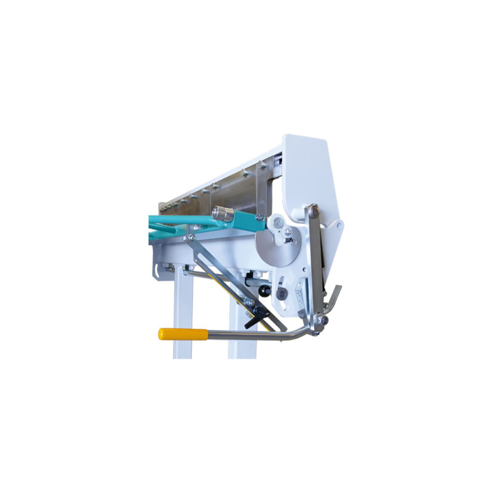 PLIEUSE MANUELLE 1 M À SEGMENTS ZINC 1,5 MM ACIER 1,2 MM BUTÉE ANGULAIRE - JOUANEL INDUSTRIE - PCX1020T