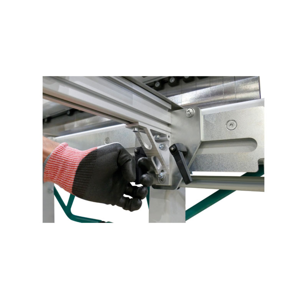 ENSEMBLE DE 2 BUTÉES ARRIÈRES À GLISSIÈRE COURSE 780 MM POUR PLIEUSE PCX1020T - JOUANEL INDUSTRIE - PCXB1020T