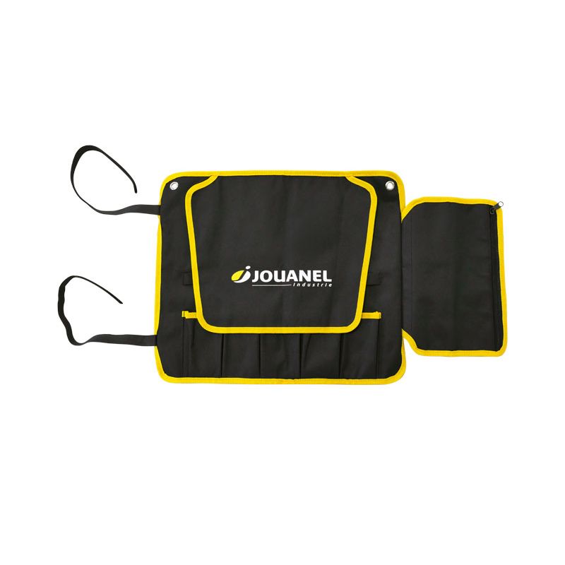 TROUSSE À OUTILS À ROULER 5 POCHES + POCHE LATÉRALE ZIPPÉE - JOUANEL INDUSTRIE - ROLL-BAG