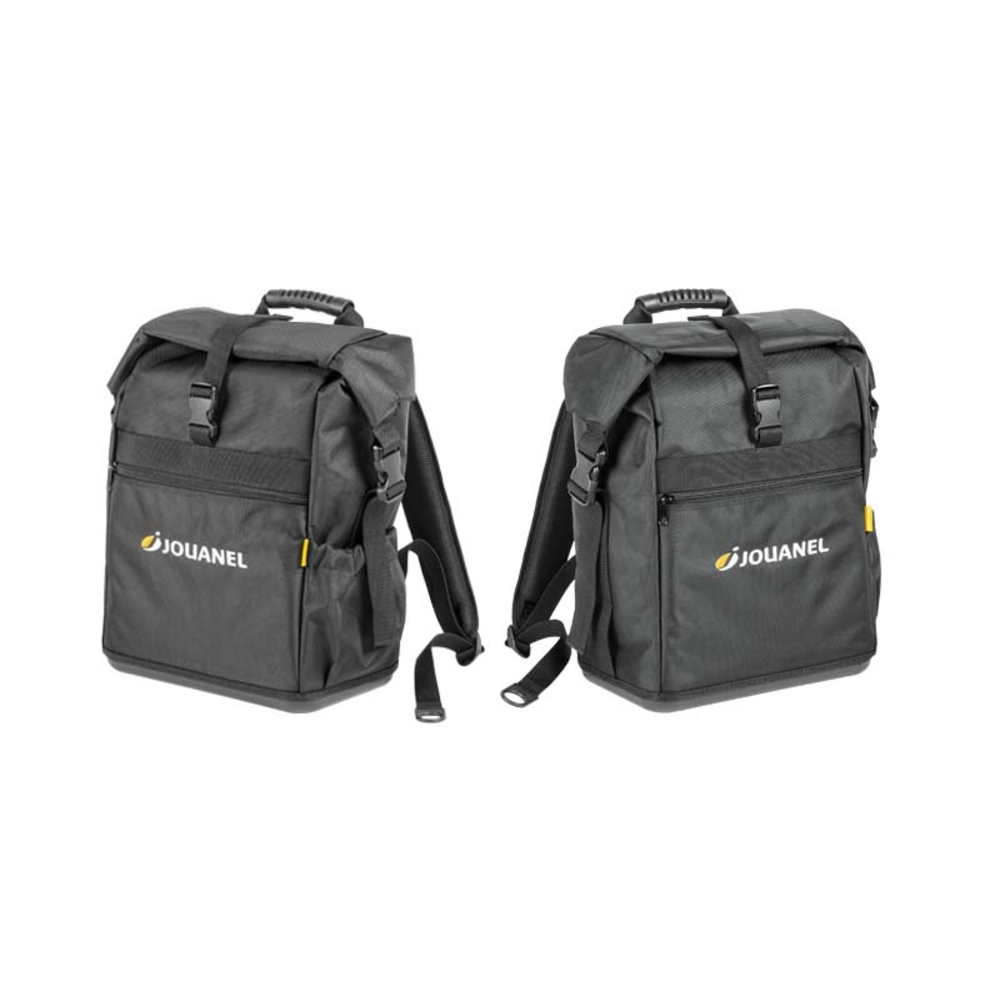 SAC À DOS DE CHANTIER WATERPROOF FERMETURE ROLL-TOP FOND RIGIDE RENFORCÉ 17 L - JOUANEL INDUSTRIE - SACD-RT