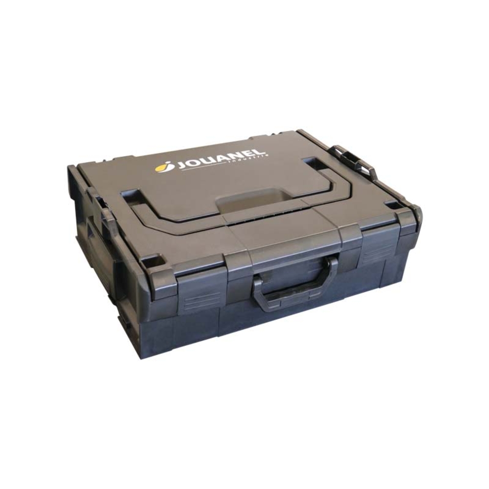 SERTISSEUSE LÉGÈRE POUR PLIS 1 ET 2 EN JOINT DEBOUT SUPPORT VISSEUSE ET VALISE - JOUANEL INDUSTRIE - SRLT12