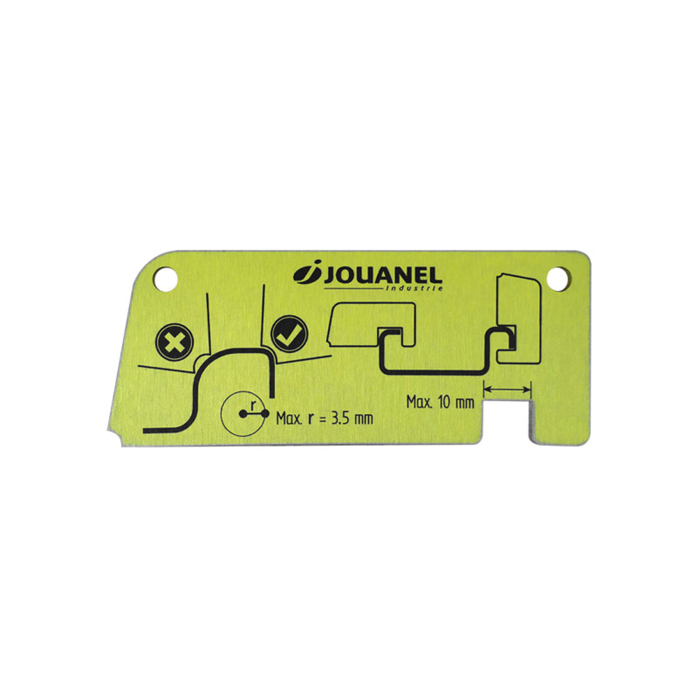 SERTISSEUSE LÉGÈRE POUR PLIS 1 ET 1+2 EN JOINT DEBOUT SUPPORT VISSEUSE + VALISE - JOUANEL INDUSTRIE - SRLT2