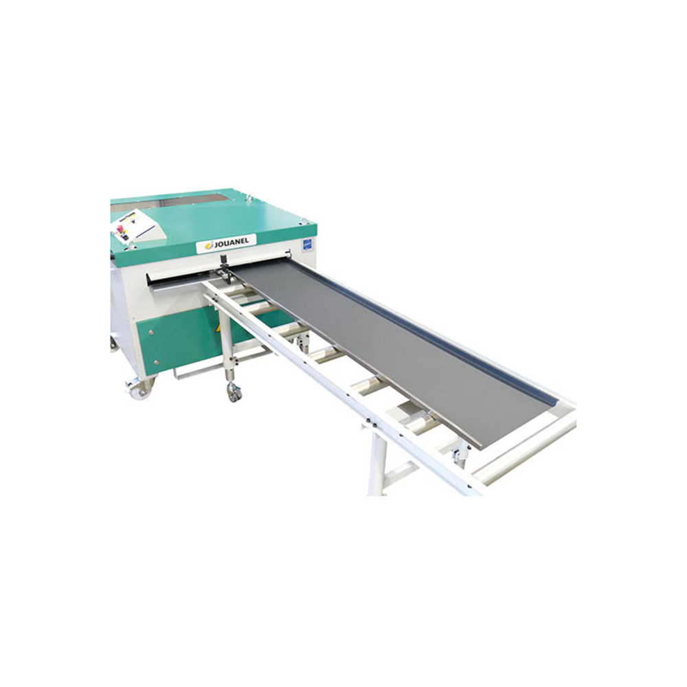 TABLE À ROULEAUX LARGEUR 700 MM LONGUEUR 2900 MM HAUTEUR 600/900 MM - JOUANEL INDUSTRIE - TR3