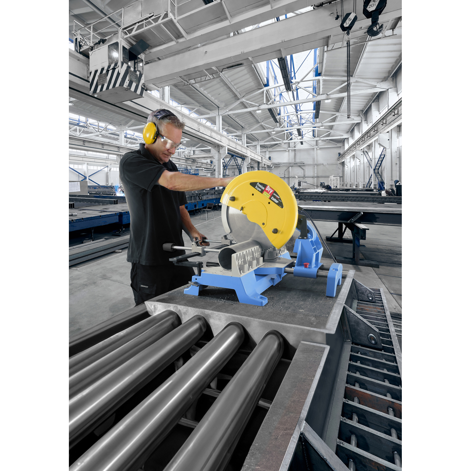 Premium Super Dry Miter Cutter 9414 230V avec lame ⌀ 355/90D JEPSON - 600514