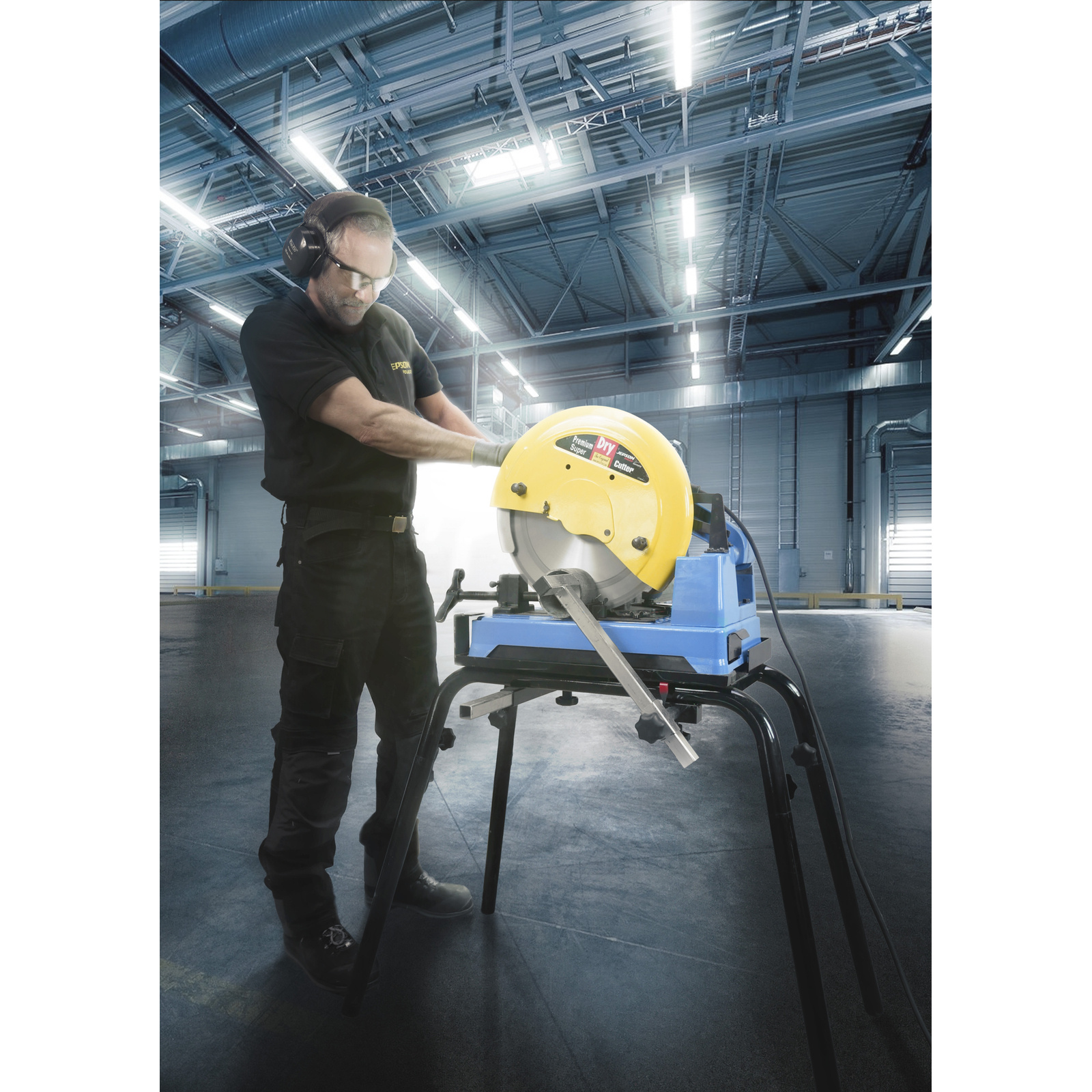 Premium Super Dry Cutter 9435 230V avec lame ⌀ 355/90D JEPSON - 600560T3