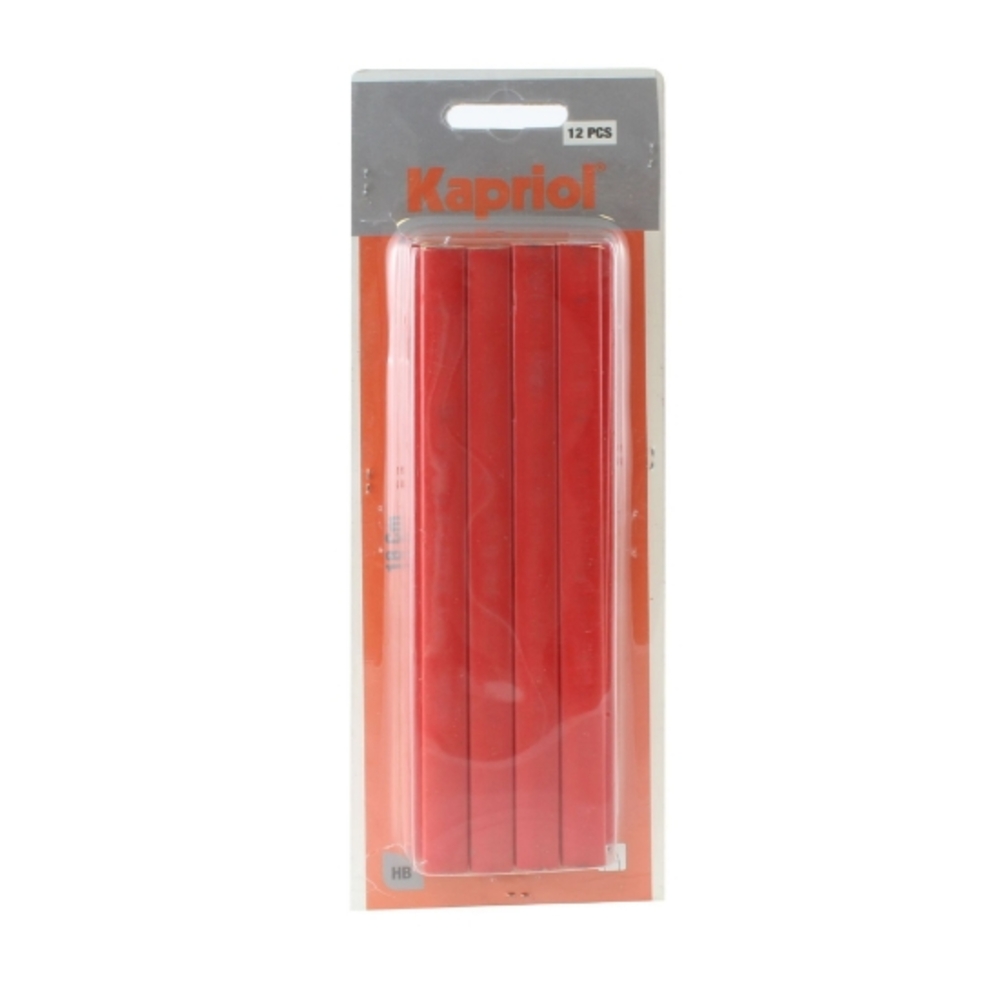 SET 6 CRAYONS ROUSS. POUR CHARPENTIER CM. 24 - KAPRIOL - 25102