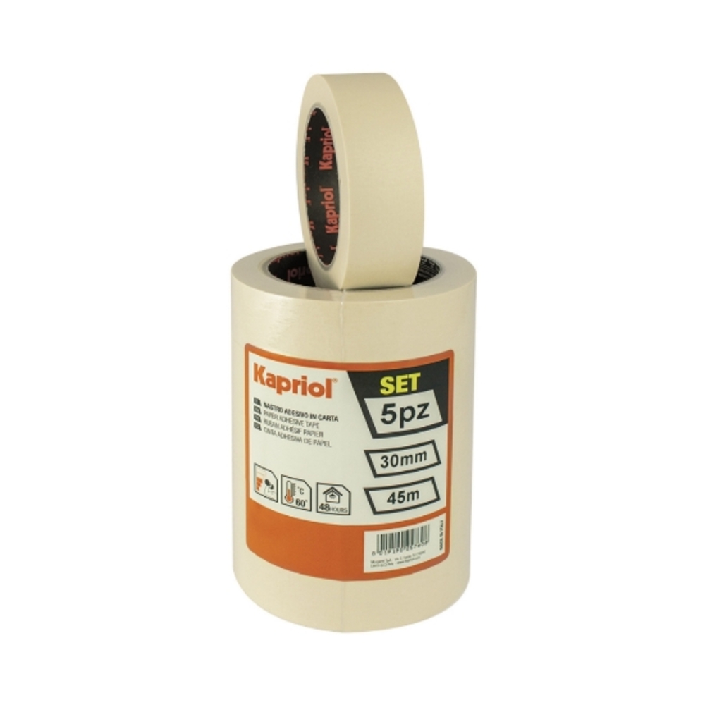 RUBAN ADHESIF PAPIER 30MMx45MT - KAPRIOL - 25760
