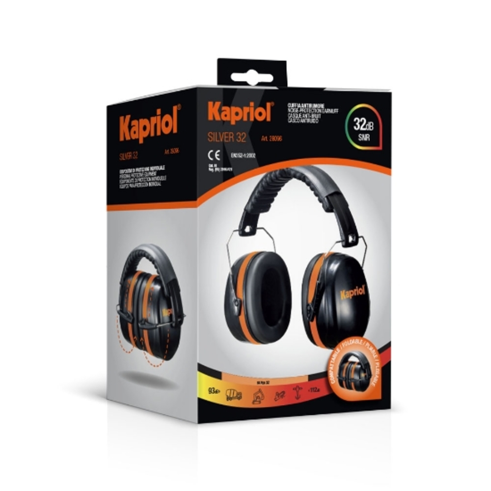CASQUE ANTI-BRUIT SILVER 32 - KAPRIOL - 28096