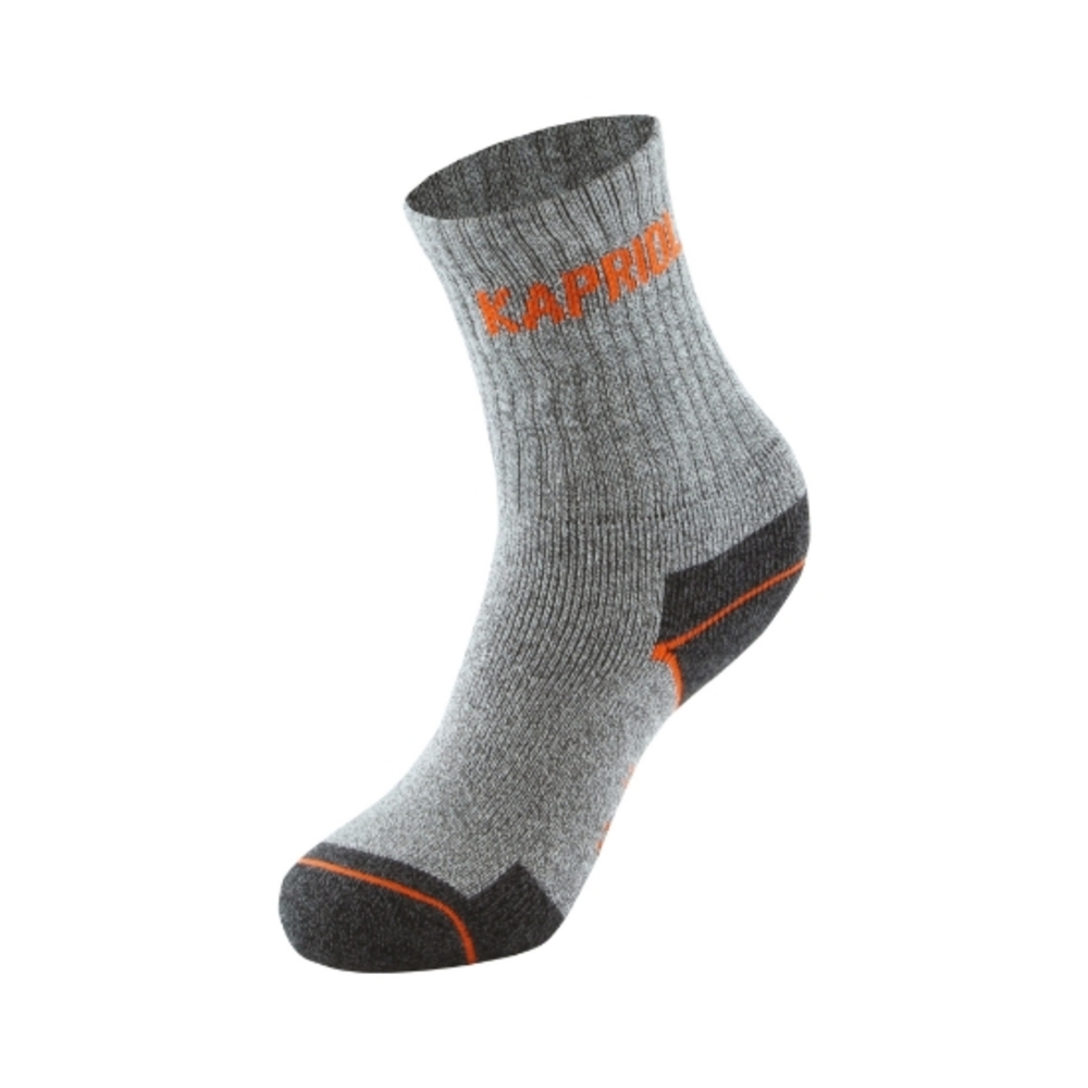 CHAUSSETTES WORK GRIS 3 pcs - KAPRIOL